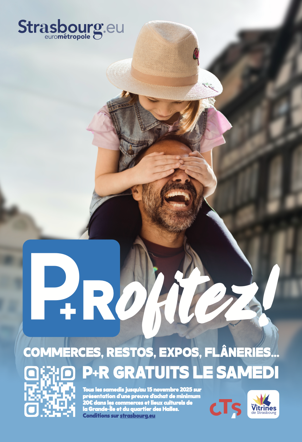 OFFRE SPÉCIALE – Parkings-Relais gratuits tous les samedis !