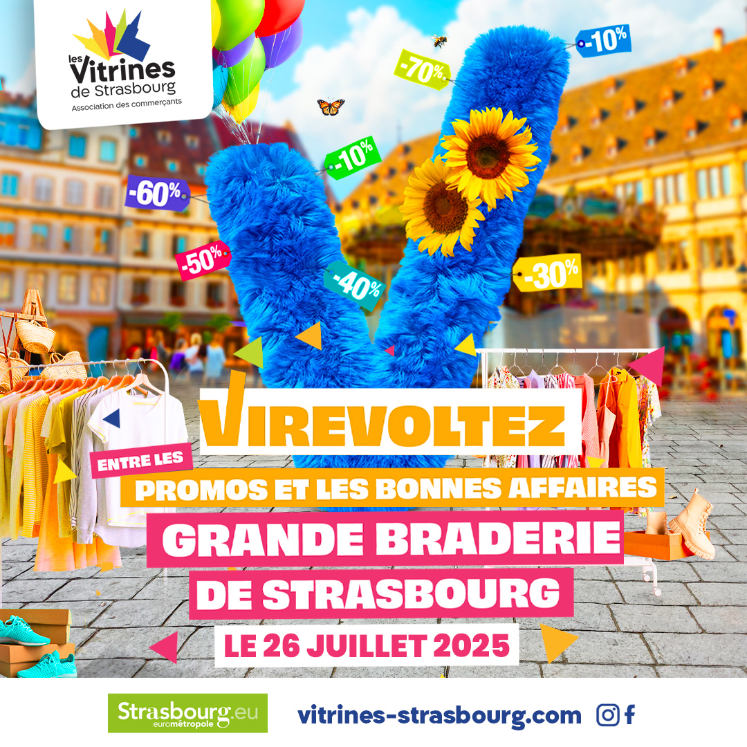 Retour de la Grande Braderie de Strasbourg