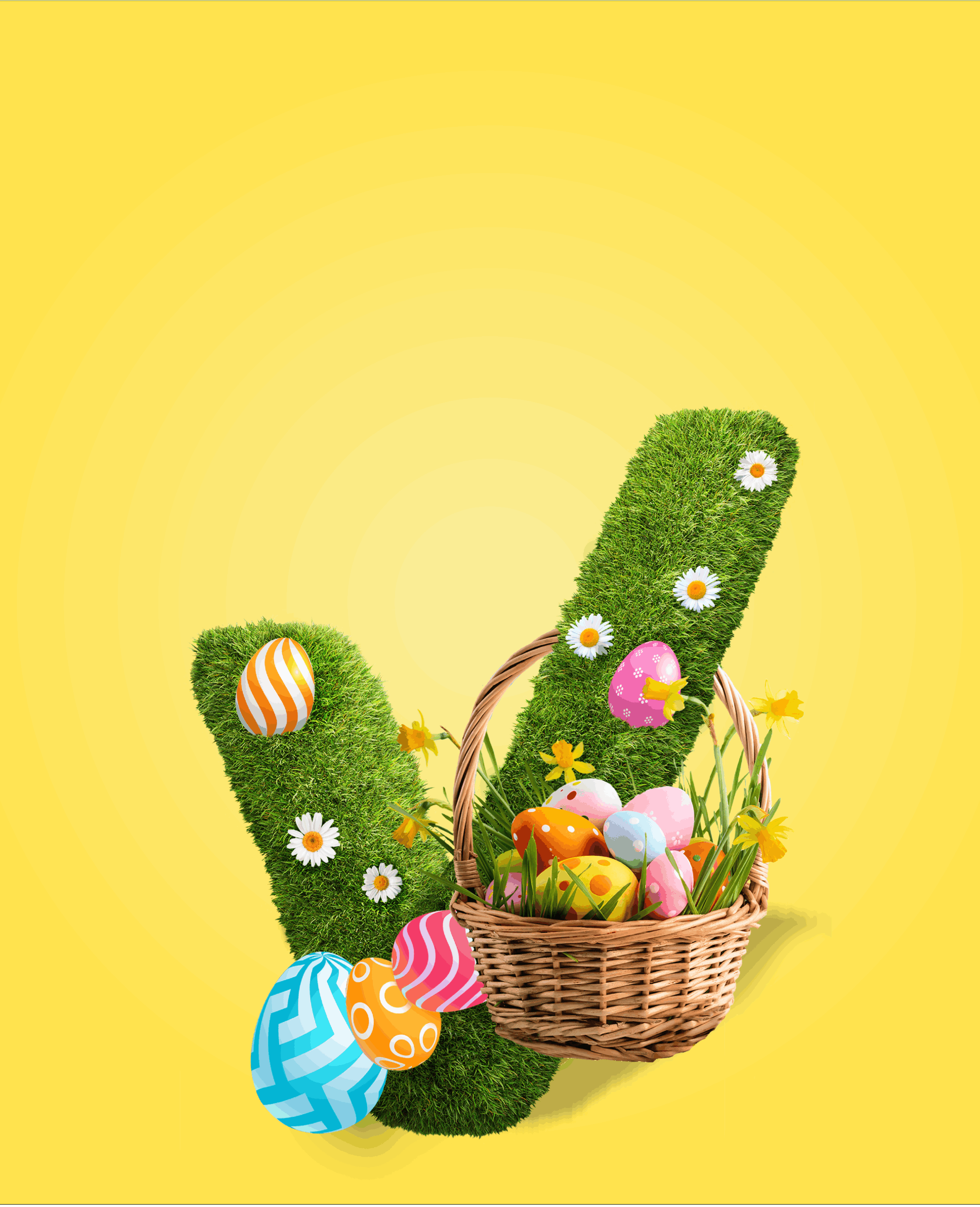 Pâques Vitrines de Strasbourg distribution ballons