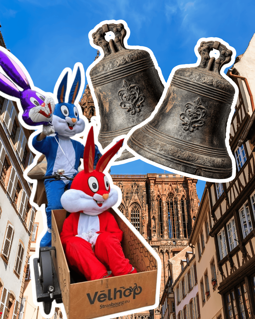 La cloche de la Cathédrale sur la place Kléber ?