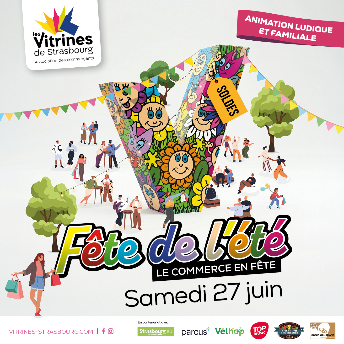 La Fête de l’Été : le commerce en fête au centre-ville de Strasbourg